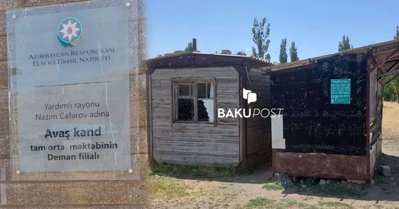 Yardımlının Qaqarinin xahişi ilə bərpa olunan kəndi Baraklarda məktəb və təhsildən yayınan gələcəyimiz VİDEO