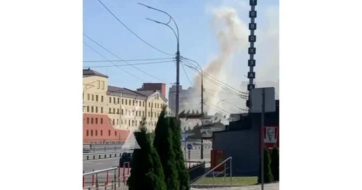 В Киеве произошел пожар на кондитерской фабрике Roshen