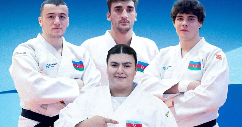 4 cüdoçumuz tatamiyə çıxır