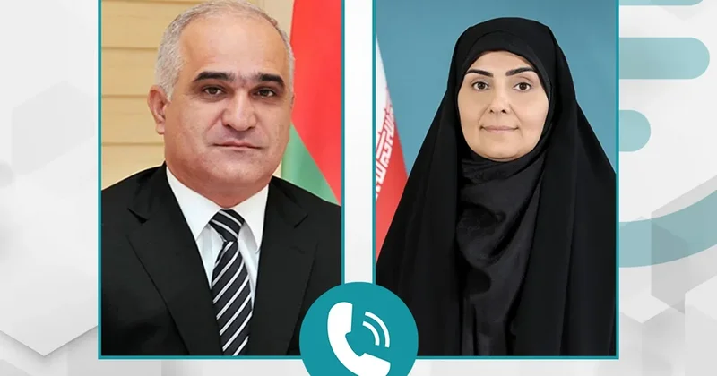 Şahin Mustafayev iranlı nazirlə danışdı Nələr müzakirə olundu?
