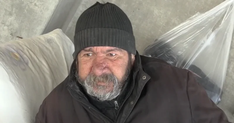 Tikintidə yatan 65 yaşlı şəxs: Övladlarımı biabır etmək istəmirəm