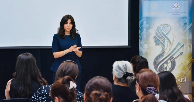 Şamaxıda qadınların iqtisadi fəallığının artırılması mövzusunda tədbir keçirilib