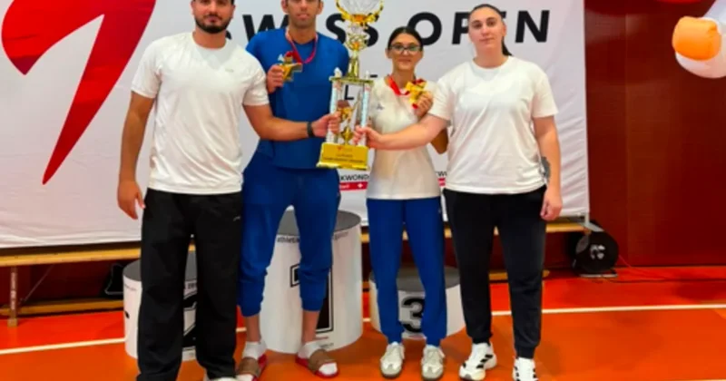 Azərbaycan taekvondoçuları İsveçrədə beynəlxalq turnirin qalibi olublar
