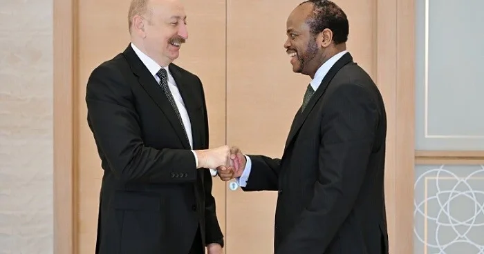 İlham Əliyev III Msvatini təbrik etdi