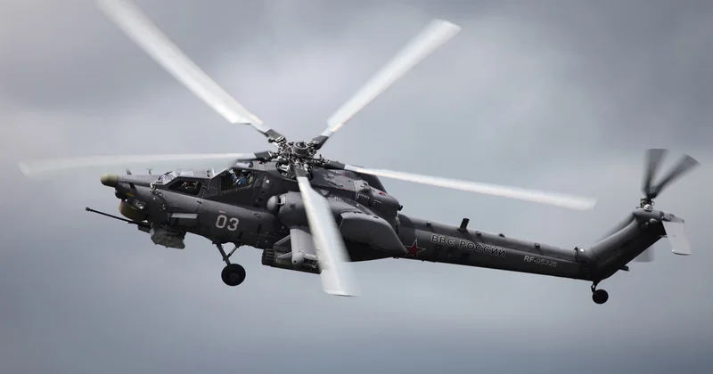 Soçidəki aerodromda dronlar üç rus vertolyotunu sıradan çıxardı