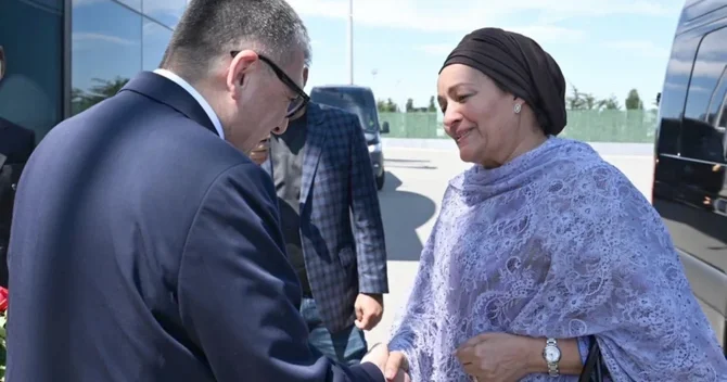 BMT nin baş katibinin müavini Azərbaycana səfərə gəlib