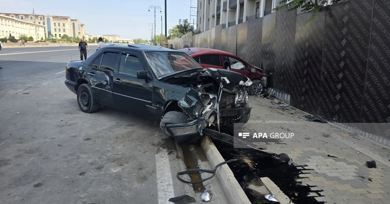 Naxçıvanda zəncirvari qəza olub, xəsarət alanlar var FOTO