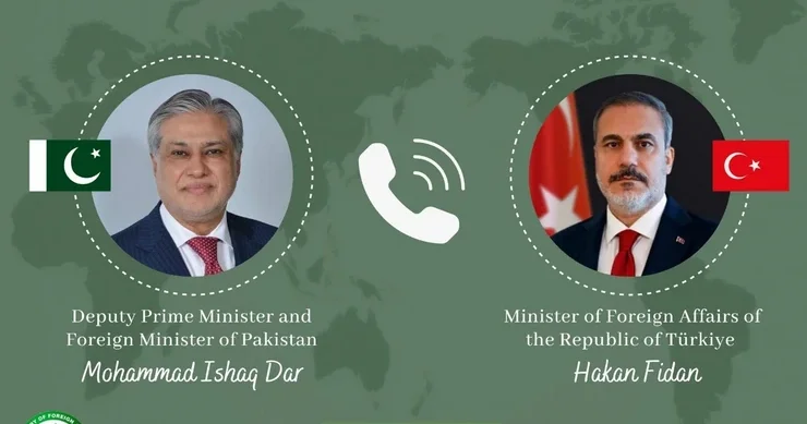İshaq Dar və Hakan Fidan Məkkə sazişini müzakirə ediblər