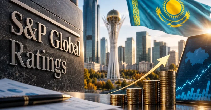 S&P улучшило оценку рисков банковского сектора Казахстана