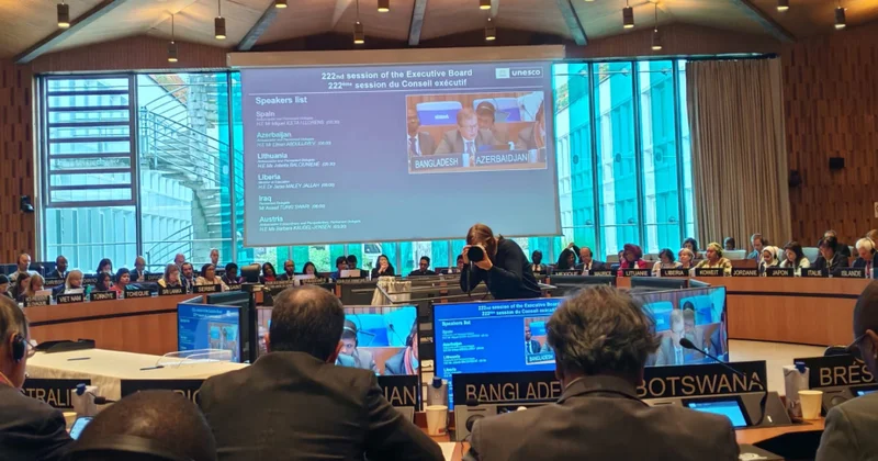 UNESCO nun İcraiyyə Şurasının 222 ci sessiyasında Azərbaycanın bəyanatı səsləndirilib