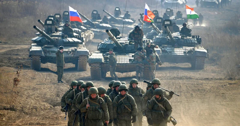 Россия и Индия начали совместные военные учения Индра 2025 Minval Politika