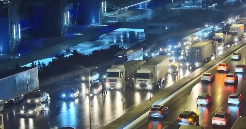 DİQQƏT: Paytaxtda qara görə bu yol bağlandı FOTO