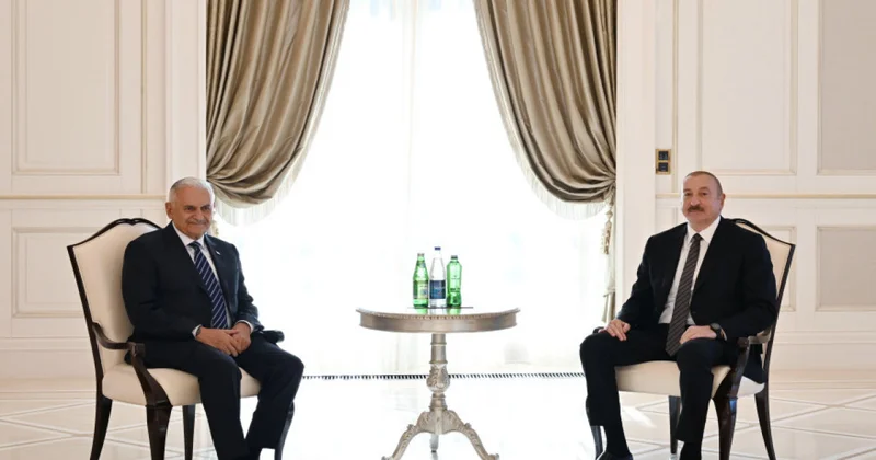 İlham Əliyev Qəbələdə Binəli Yıldırımı qəbul etdi