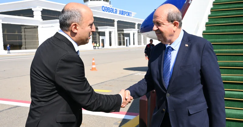 Şimali Kipr Türk Cümhuriyyətinin Prezidenti Azərbaycana səfərə gəlib