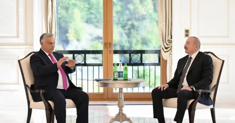 Prezident Viktor Orban ilə bir arada FOTO