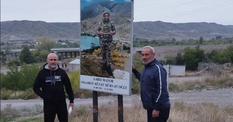 Saymağı mərmilərin uçuşundan öyrənən nəslin yazısı (FOTO)