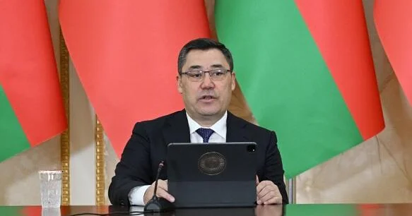 Qırğızıstan Prezidenti Sadır Japarov Qəbələyə gəldi KONKRET