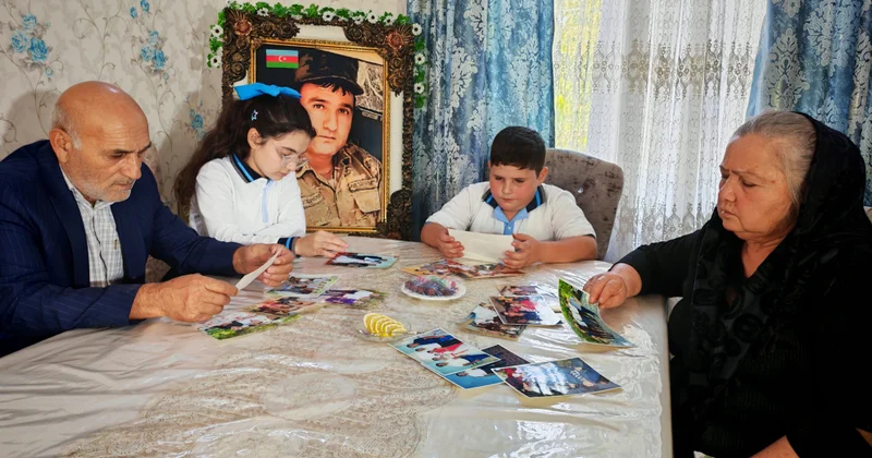 Şəhid anası: Vətən sağ olsun deyib övladlarımızı cəbhəyə yolladıq