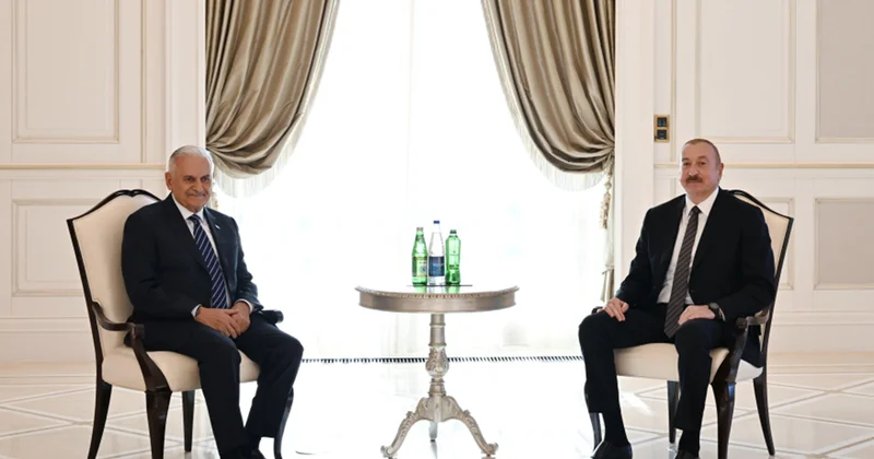 Prezident Binəli Yıldırımı qəbul etdi Fotolar