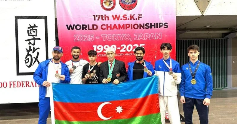 Azərbaycan karateçiləri dünya çempionatında 5 medal qazandılar