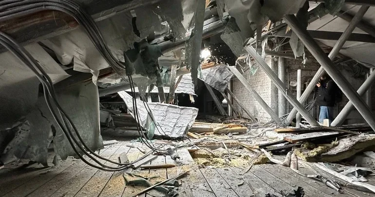 Россия ударила по перинатальному центру в Сумах