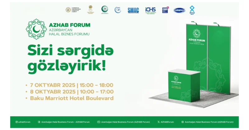 Bakı sakinlərini və şəhərimizin qonaqlarını “AZHAB Forum 2025” Sərgisinə dəvət edirik!
