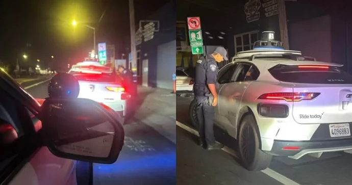 Polis qoşa xətdən dönən taksini saxladı: Nə sürücü var, nə də sərnişin FOTO