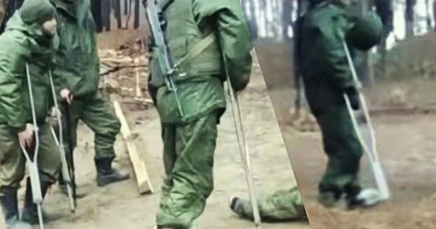Yaralı, şikəst əsgərləri qanları axa axa ön hücum mövqelərinə göndərirlər... Rus komandirlər bununla iki problemi həll edir...