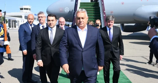 Премьер министр Венгрии находится с визитом в Габале для участия в Саммите ОТГ