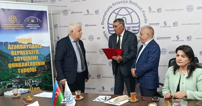“Qərbi Azərbaycanlı repressiya və soyqırımı qurbanlarının tədqiqi” layihəsinə yekun vurulub