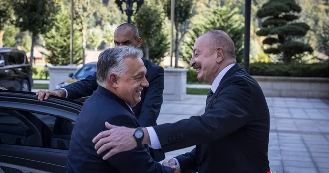 Viktor Orban İlham Əliyevlə görüşündən paylaşım edib: Dostu görmək hər zaman xoşdur