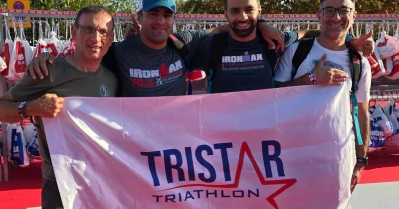 Успешный старт клуба Tristar Triathlon на Ironman в Барселоне фото