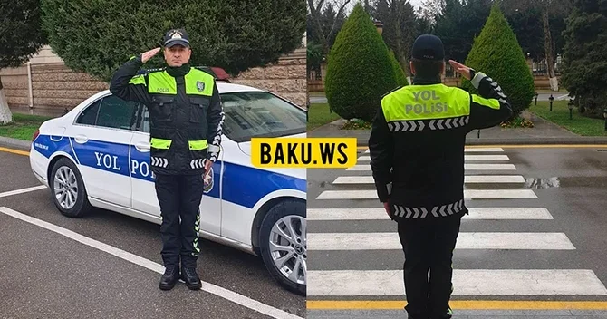 Yol polisi yeni formada FOTO