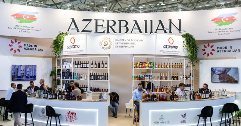 Azərbaycan məhsulları Almaniyada keçirilən sərgidə nümayiş olunur