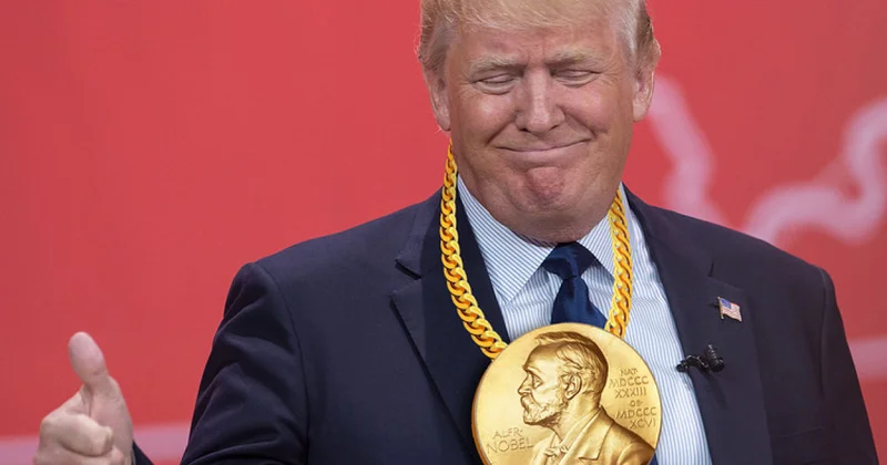 Шансы у Трампа на Нобеля : не в этот раз горячая тема