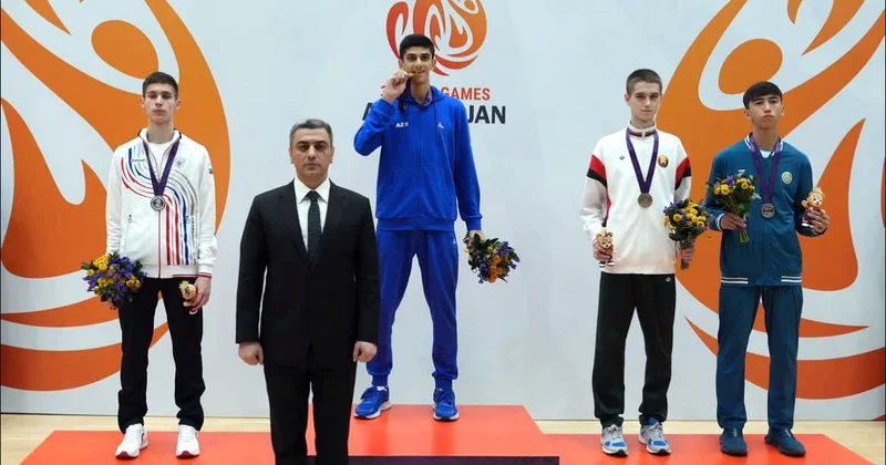 DGK İdman Sağlamlıq Mərkəzinin idmançıları III MDB Oyunlarında qızıl medal qazanıblar
