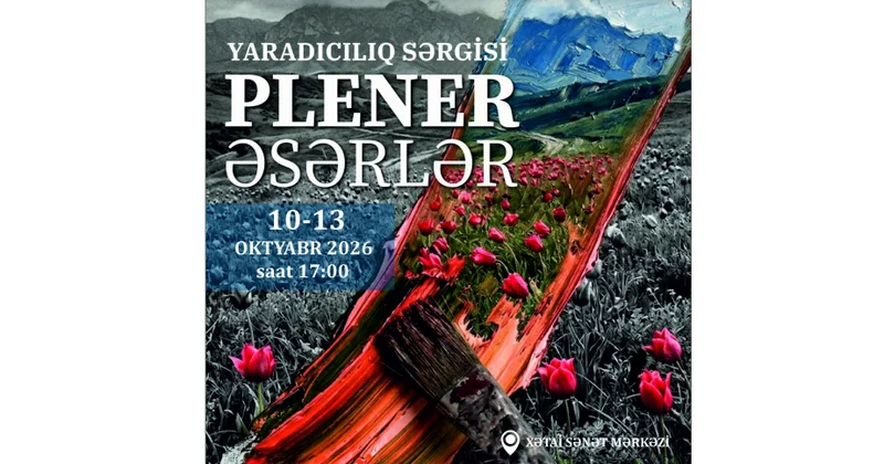 Peşəkar rəssamların etüd əsərləri Xətai Sənət Mərkəzində nümayiş olunacaq