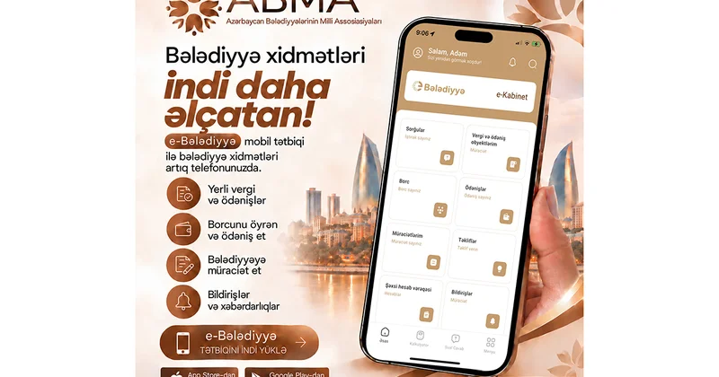 E Bələdiyyə tətbiqi istifadəyə verildi