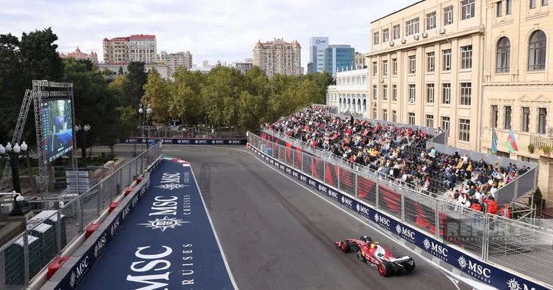 Formula 1 yaxından izləmək üçün hasardan tullandı Həbs edildi