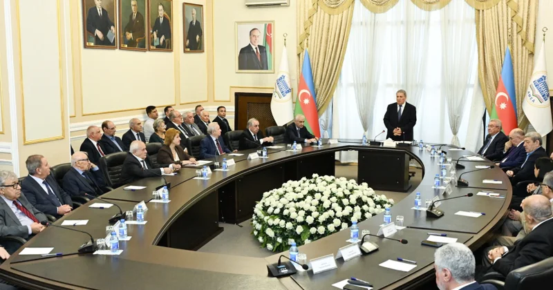 AMEA da görkəmli alim Misir Mərdanovun 80 illik yubileyi qeyd olunub