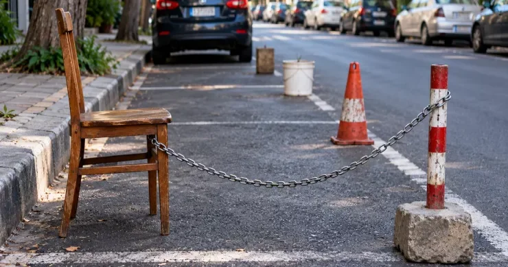 Küçəni özününküləşdirənlər: Stul, vedrə, zəncirlə “parking” tutanları hansı CƏZA gözləyir?