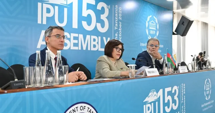Sahibə Qafarova İƏT Parlament İttifaqının koordinasiya iclasında iştirak etdi FOTO