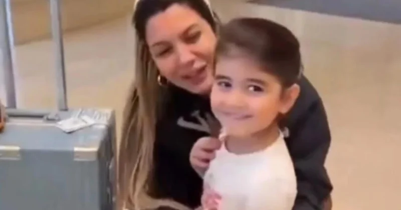 Fulya Öztürk onun adını daşıyan azərbaycanlı uşaqla görüşüb (Video)