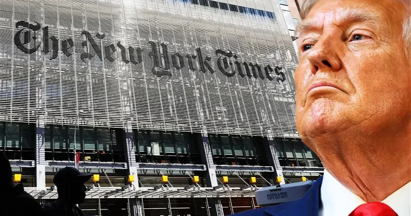Третьесортные репортеры : Трамп предрек закрытие The New York Times, назвав этот день великим