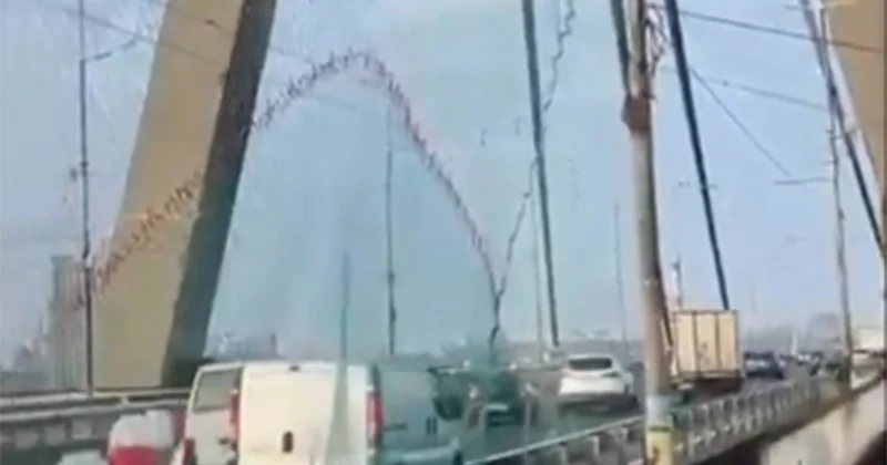 Kiyevdəki körpüləri hücumlardan belə qoruyurlar Video