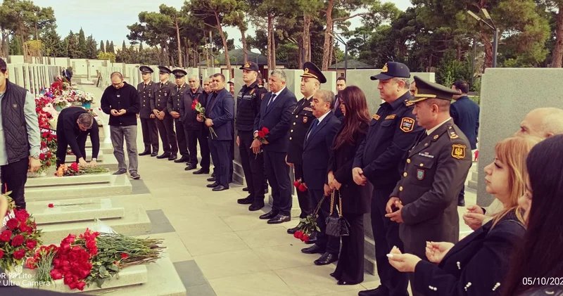 Şəhidlər Faiq Həsənov və İbrahim Abdullayev şəhadət günündə yad edilib