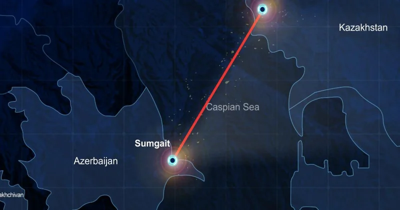 Azərbaycan və Qazaxıstan Xəzərin dibi ilə fiber optik kabel xəttin çəkilişini bu ay başa çatdıracaq