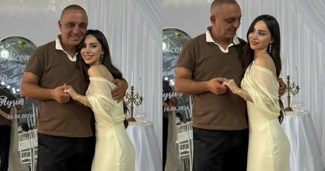 İbrahim Borçalının ailəsində xoş gün Qızı ailə qurur