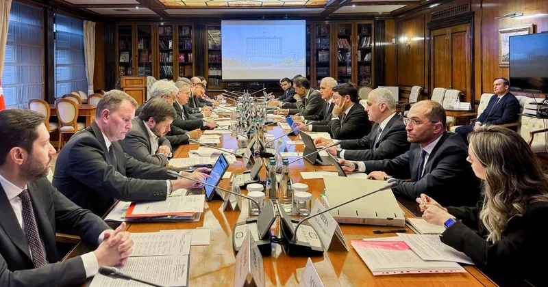 Overçuk və Şahin Mustafayev ticarət və “Şimal Cənub”u müzakirə etdi