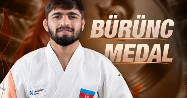 Dünya çempionatı: Cüdoçumuz bürünc medal qazandı